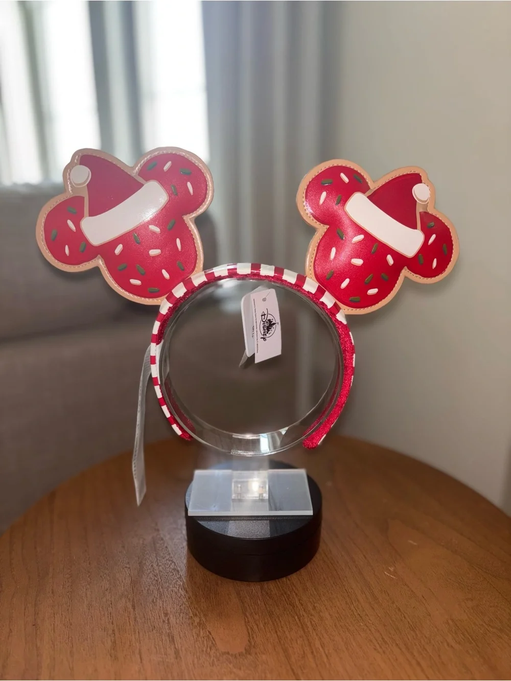 Disney Parks Santa Mickey Christmas Cookie Ears